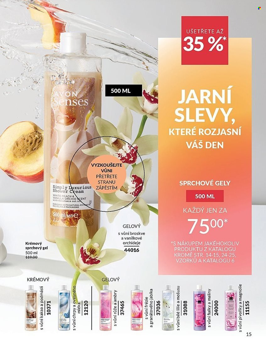 Leták AVON - 1.5.2025 - 31.5.2025. Strana 1