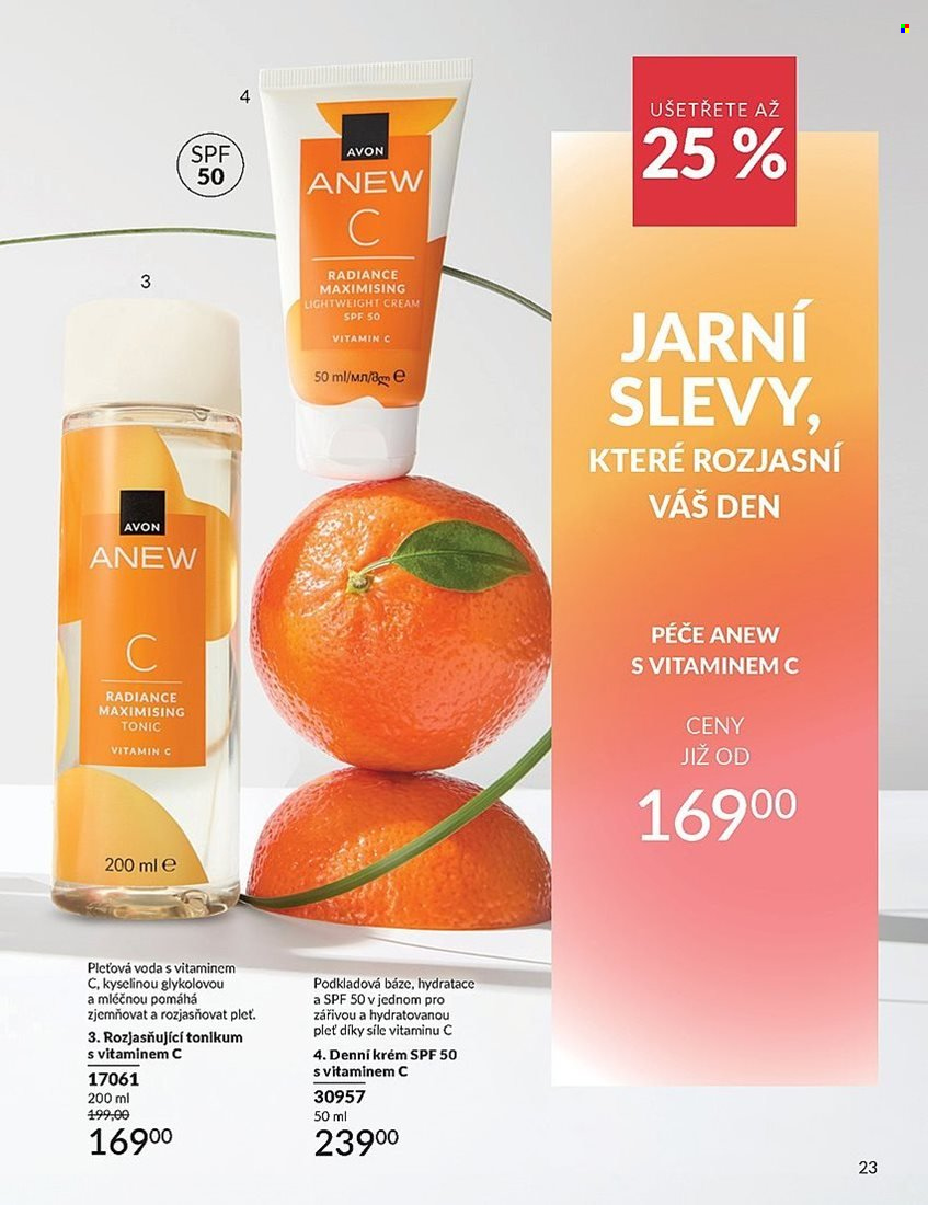 Leták AVON - 1.5.2025 - 31.5.2025. Strana 1