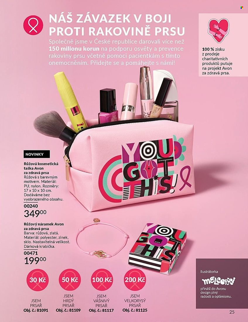 Leták AVON - 1.5.2025 - 31.5.2025. Strana 1