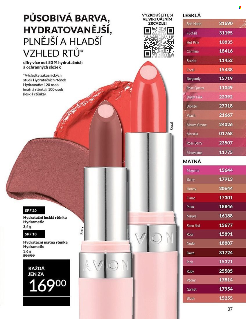 Leták AVON - 1.5.2025 - 31.5.2025. Strana 1