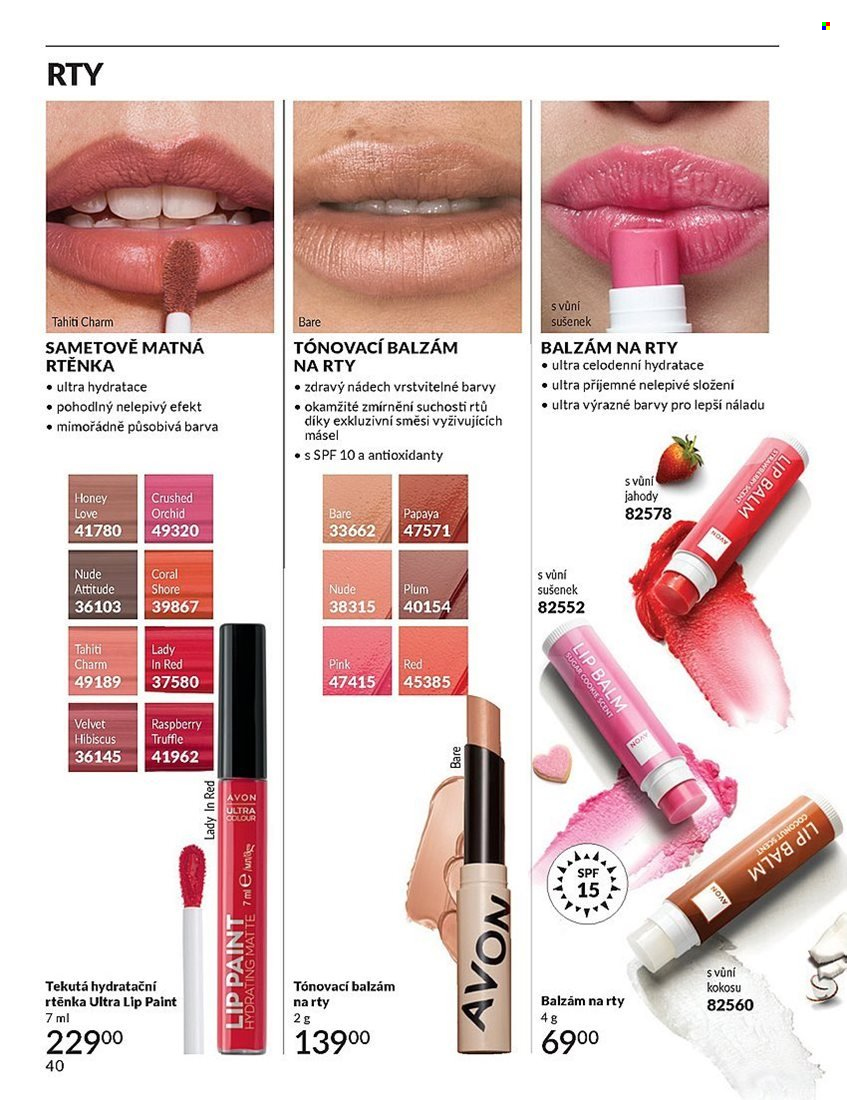 Leták AVON - 1.5.2025 - 31.5.2025. Strana 1