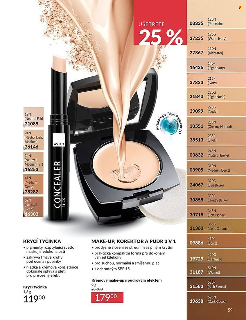 Leták AVON - 1.5.2025 - 31.5.2025. Strana 1