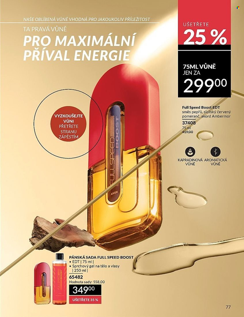 Leták AVON - 1.5.2025 - 31.5.2025. Strana 1