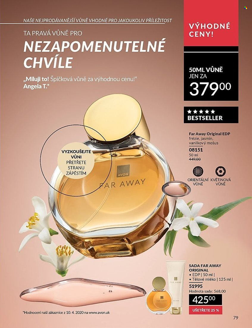 Leták AVON - 1.5.2025 - 31.5.2025. Strana 1
