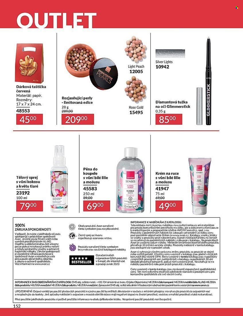 Leták AVON - 1.5.2025 - 31.5.2025. Strana 1