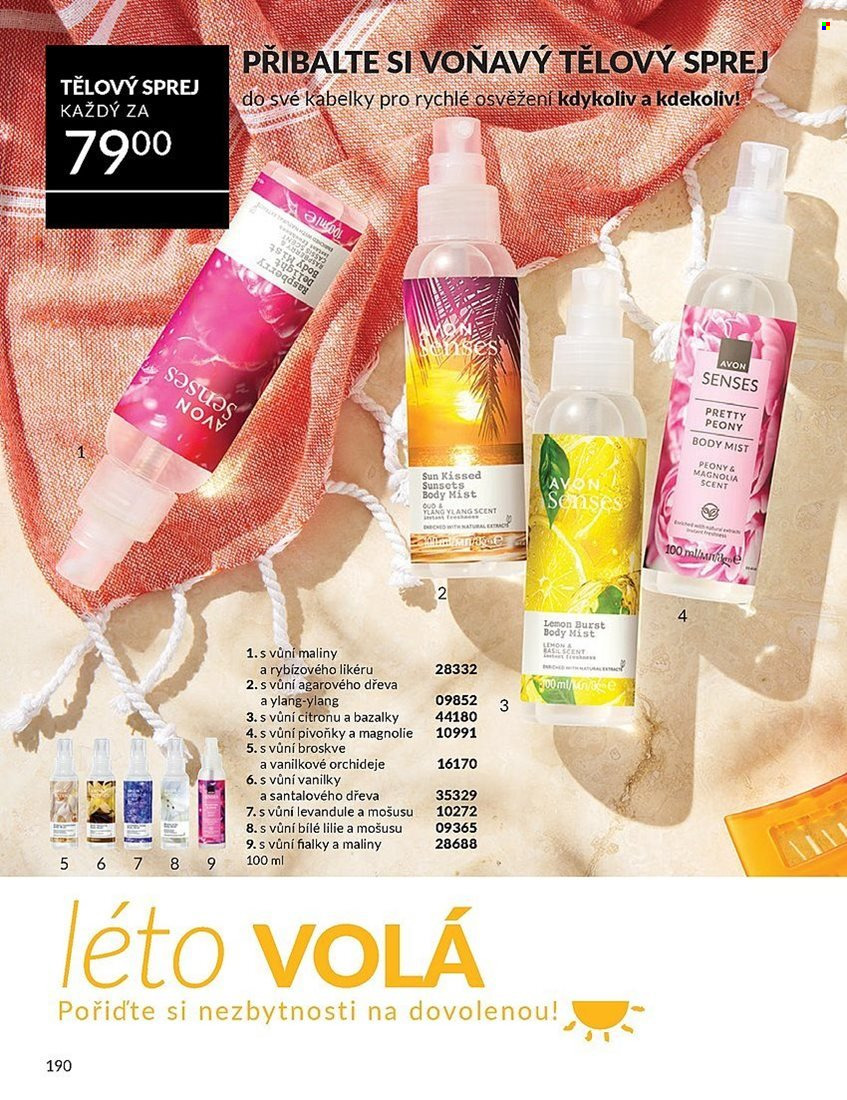 Leták AVON - 1.5.2025 - 31.5.2025. Strana 1