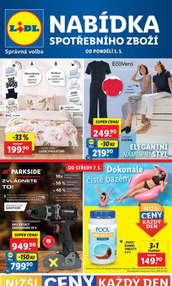 Leták Lidl - 5.5.2025 - 11.5.2025.