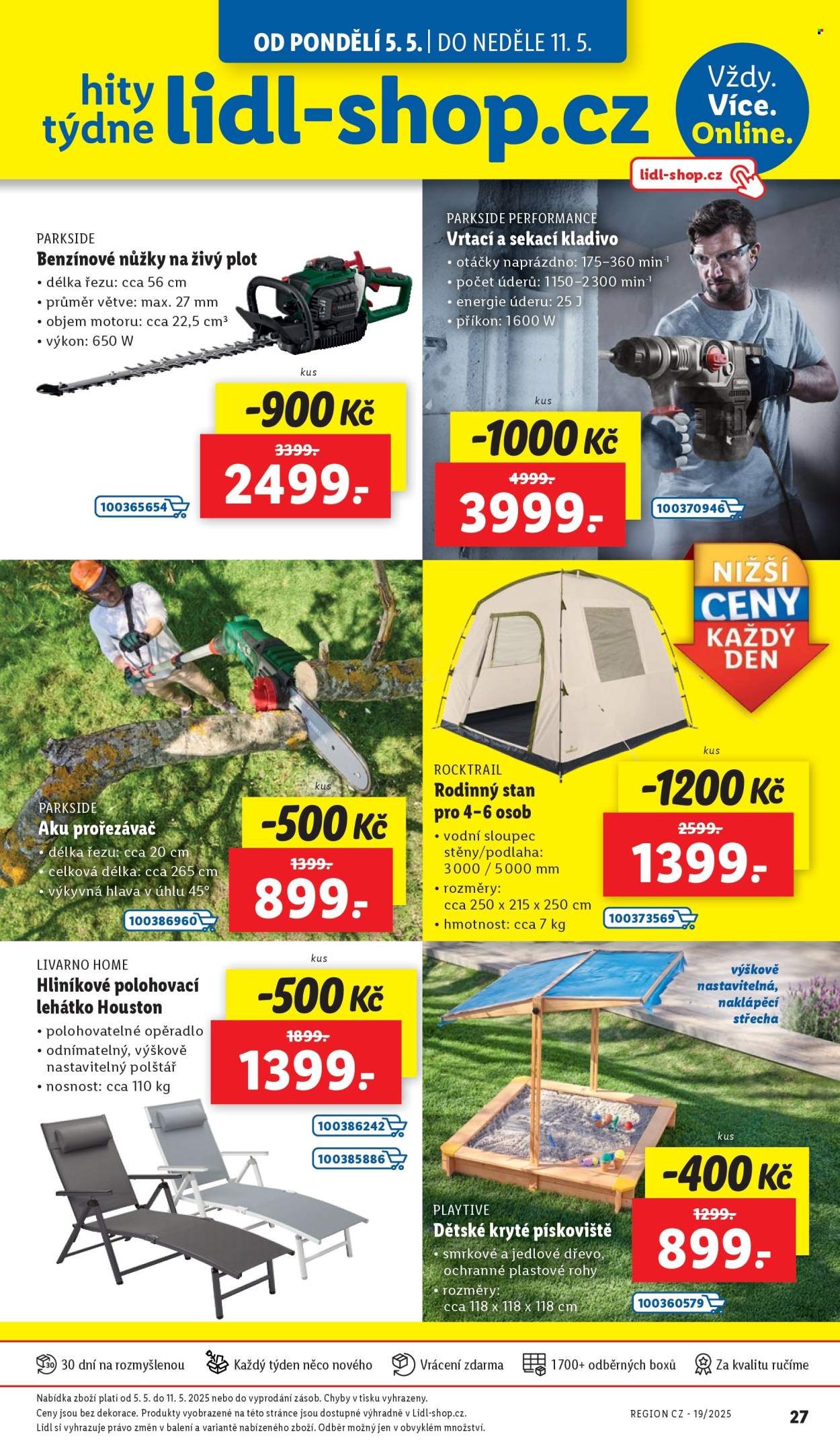 Leták Lidl - 5.5.2025 - 11.5.2025. Strana 1