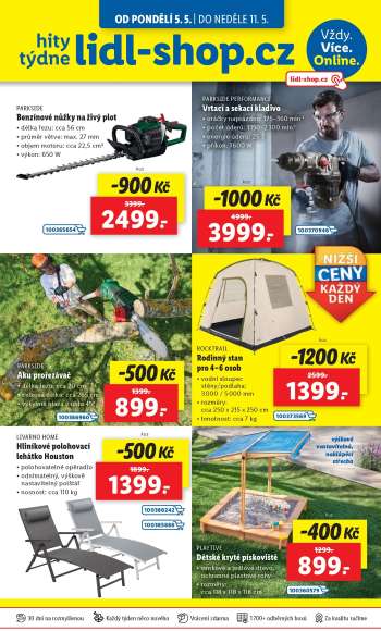 Leták Lidl - 5.5.2025 - 11.5.2025.