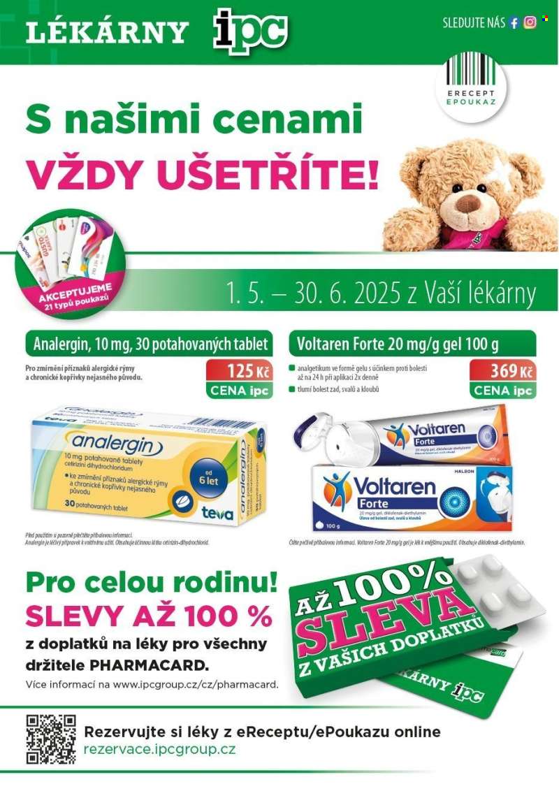 Leták Lékárny IPC - 1.5.2025 - 30.6.2025.