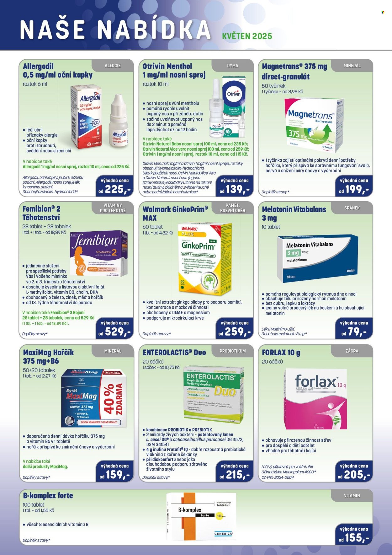 Leták PharmaPoint - 1.5.2025 - 31.5.2025. Strana 1