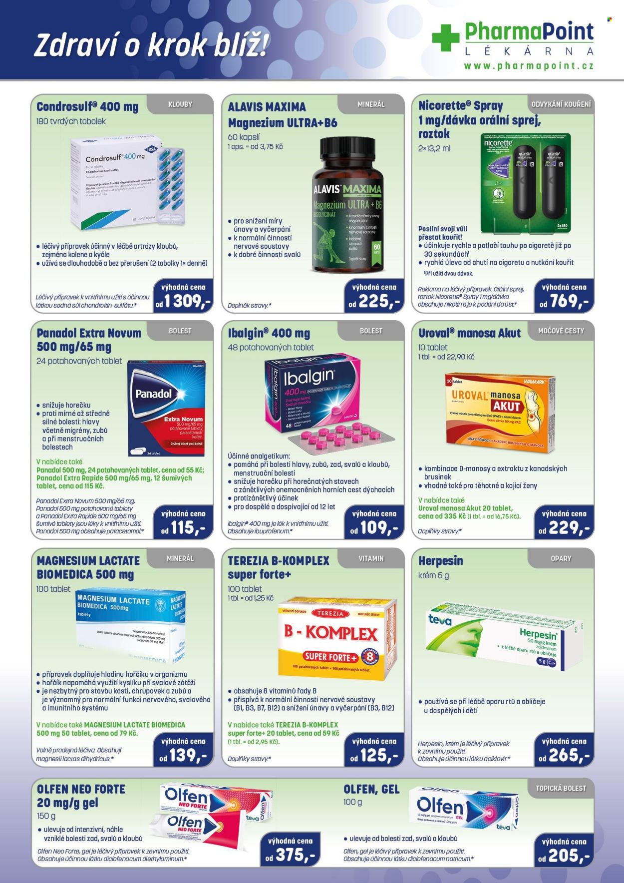 Leták PharmaPoint - 1.5.2025 - 31.5.2025. Strana 1