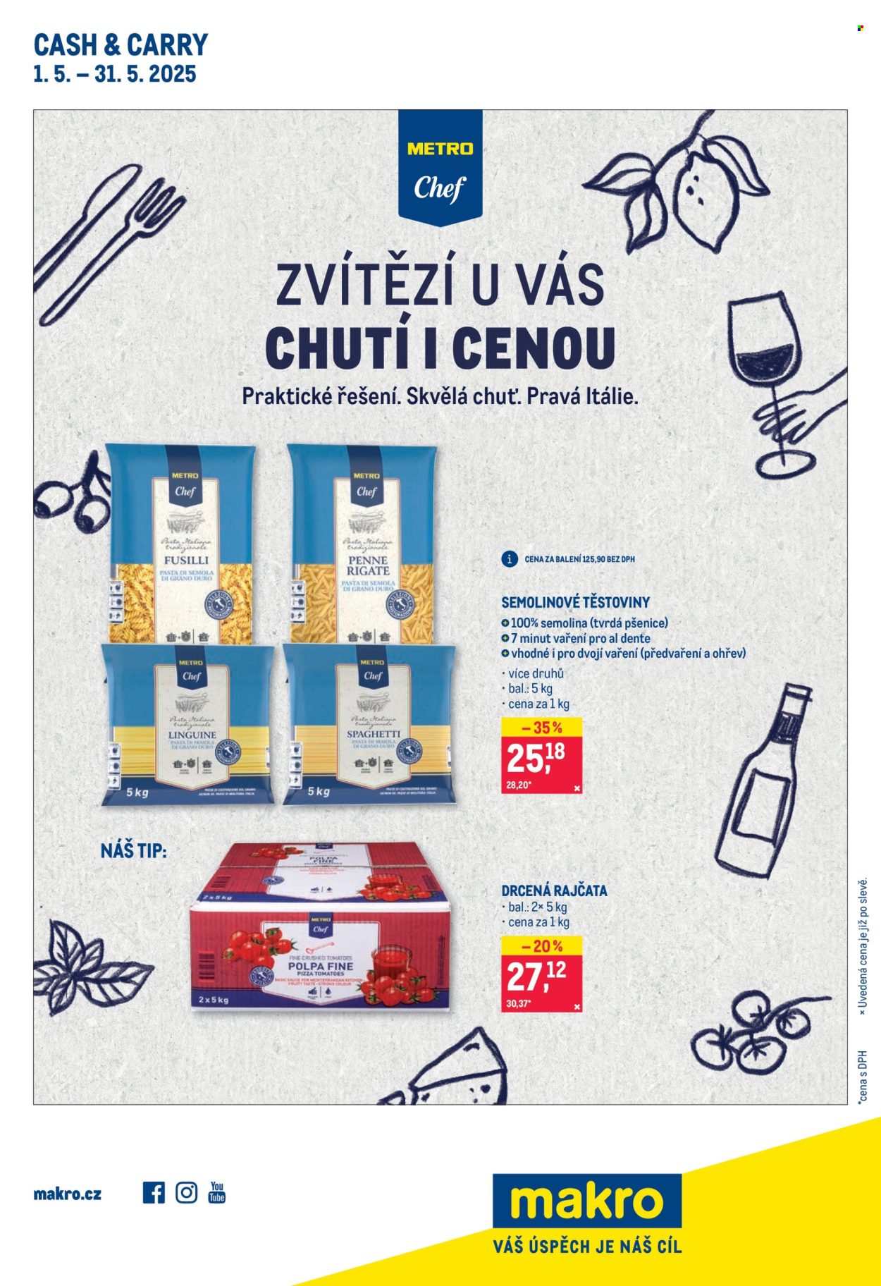 Leták MAKRO - 1.5.2025 - 31.5.2025. Strana 1