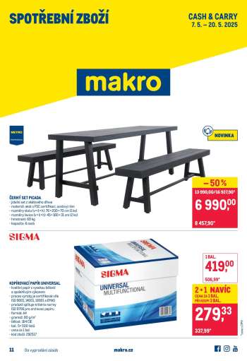 Leták MAKRO - 7.5.2025 - 20.5.2025.