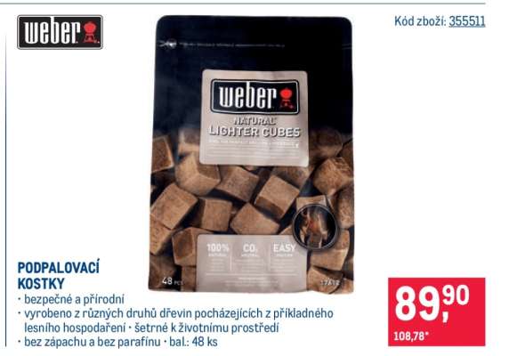 Podpalovací kostky