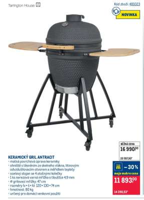 KERAMICKÝ GRIL ANTRACIT