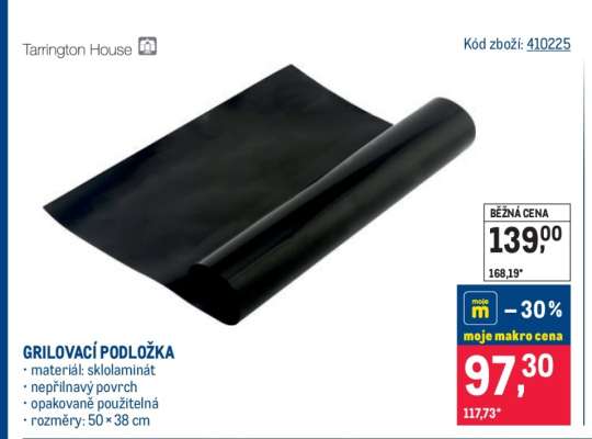 GRILOVACÍ PODLOŽKA