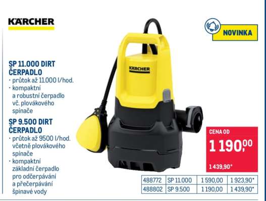 SP 9.500 DIRT ČERPADLO