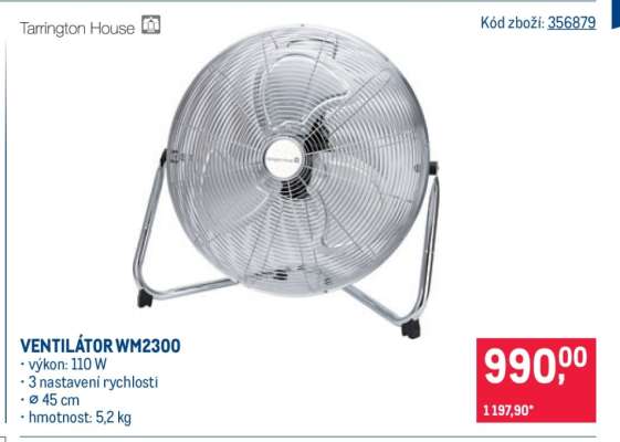 Ventilátor WM2300
