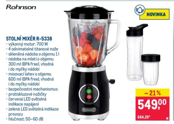 STOLNÍ MIXÉR R-5338