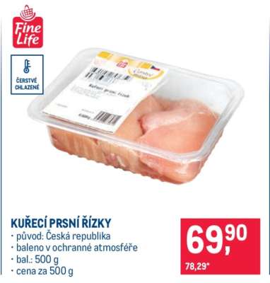Kuřecí prsní řízky