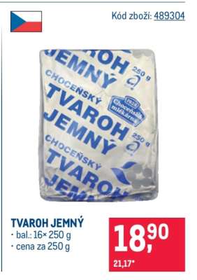 Tvaroh jemný