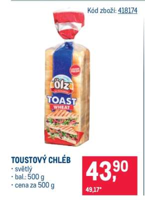 TOUSTOVÝ CHLÉB