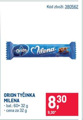Orion tyčinka Milena