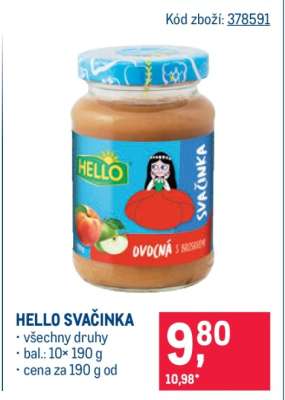 HELLO Svačinka