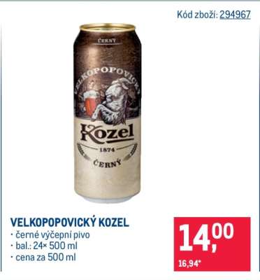Velkopopovický Kozel
