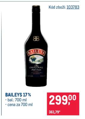 Baileys 17 %