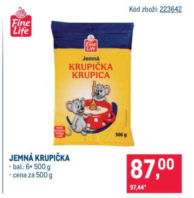 Jemná krupička