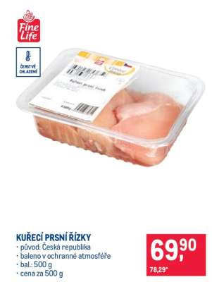 Kuřecí prsní řízky