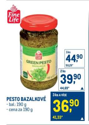PESTO BAZALKOVÉ
