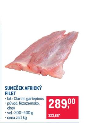 Sumeček africký filet