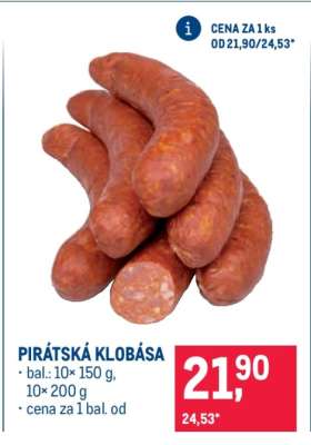 Pirátská klobása