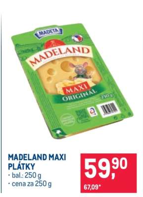Madeland Maxi plátky