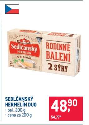 Sedlčanský hermelín duo