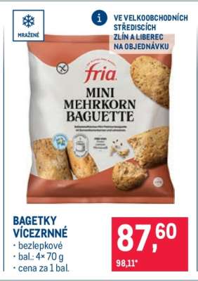 BAGETKY VÍCEZRNNÉ