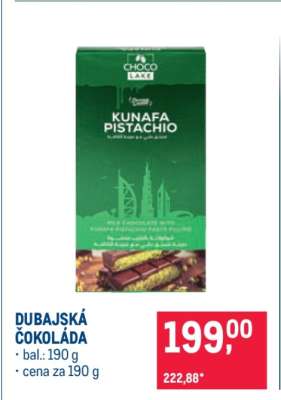 Dubajská čokoláda