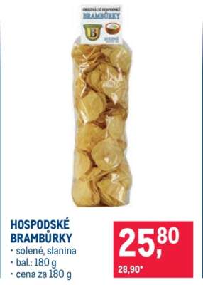 Hospodské brambůrky