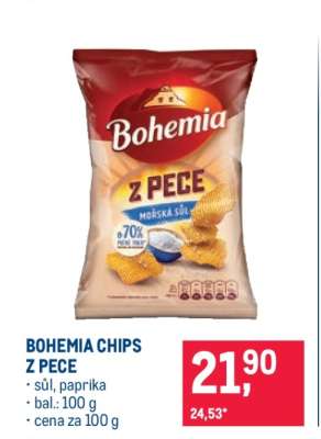 BOHEMIA CHIPS Z PECE