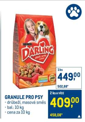 Granule pro psy
