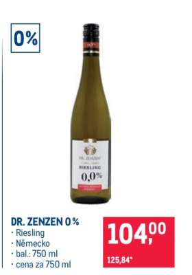 DR. ZENZEN 0 %