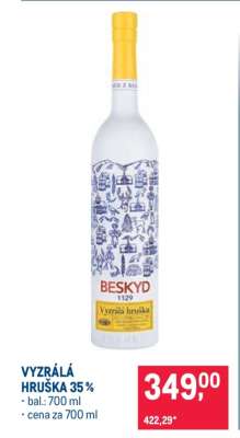 VYZRÁLÁ HRUŠKA 35 %
