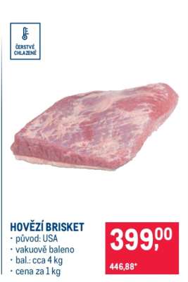 Hovězí brisket