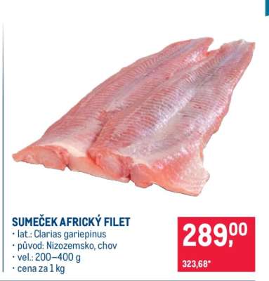 Sumeček africký filet