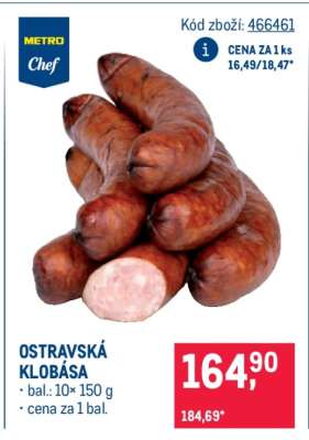 Ostravská klobása*