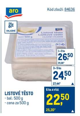 Listové těsto