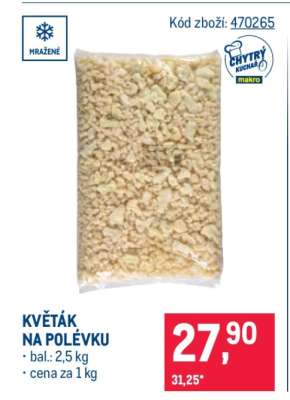 KVĚTÁK NA POLÉVKU